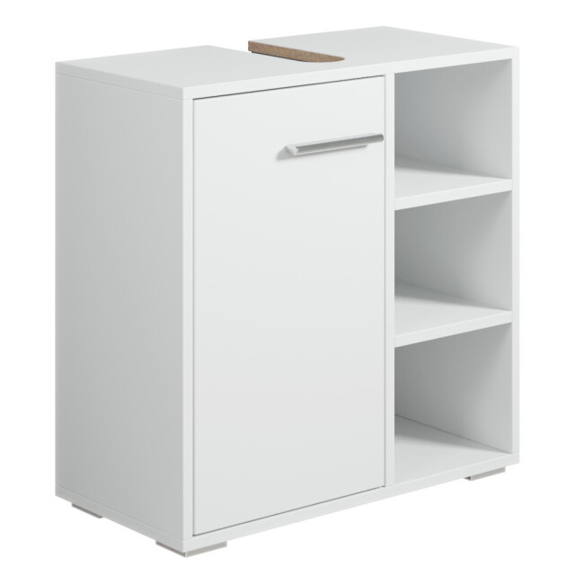 Badplaats Wastafel onderkast neptunus 60 x 28 x 60 cm wit badkamerkast – 3181301 large