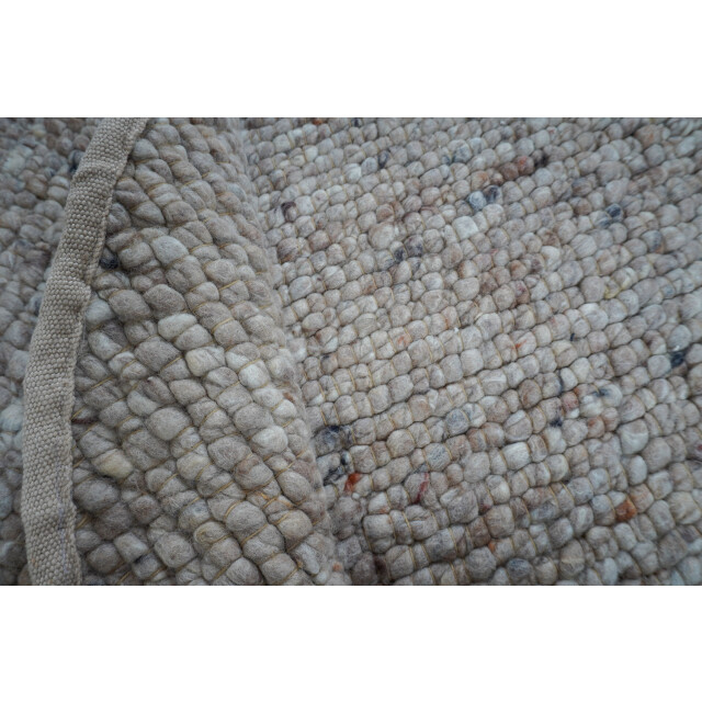 Veer Carpets Vloerkleed steve donker beige rond ø200 cm 3188139 large