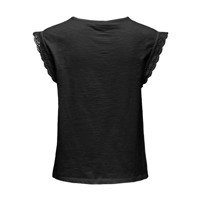 Jacqueline de Yong Jdysalva life s/l crochet top jrs n 15318217 large