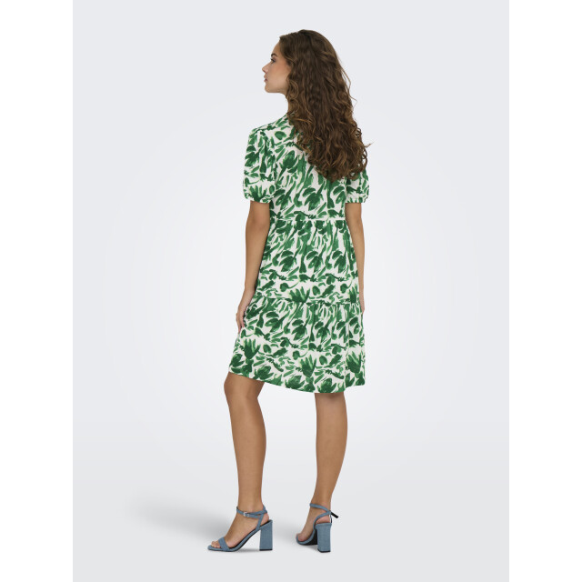 Jacqueline de Yong Jdyzoey s/s v neck dress jrs atk 15322336 large