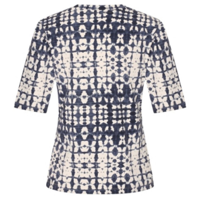 Mi Piace Travelltop 202271 ecru 202271 navy ecru print large