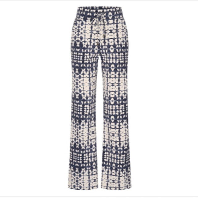 Mi Piace Travellpants 202089 /ecru 202089 navy ecru print large