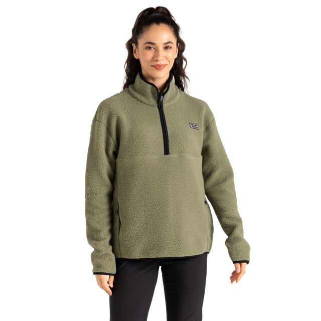 Dare2b Dames uitschuif fleece top UTRG11074_olivinegreen large