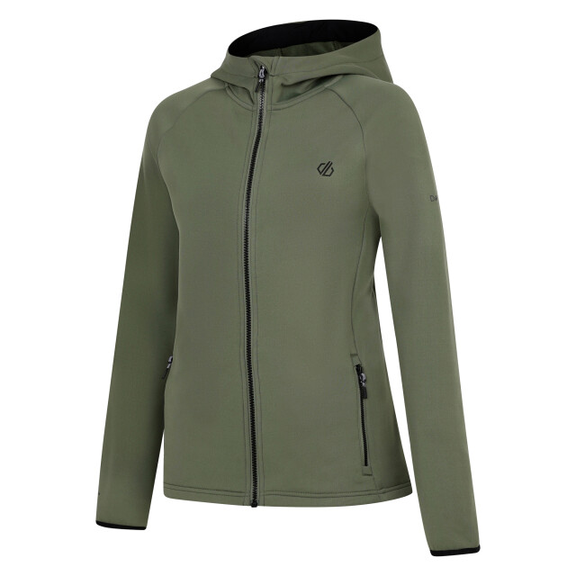 Dare2b Dames density core stretch midlayer UTRG10985_olivinegreen large