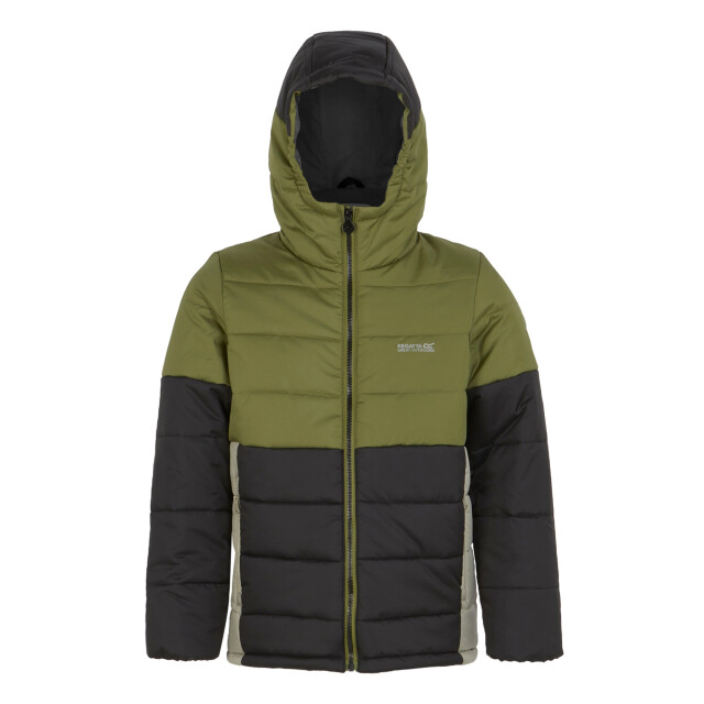 Regatta Lofthouse viii geïsoleerde jas voor kinderen/kinderen UTRG11028_nephritegreenblack large