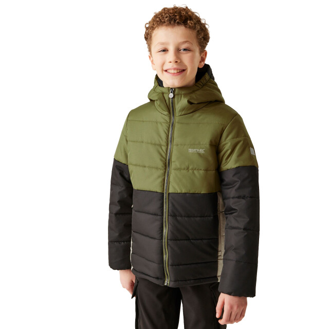 Regatta Lofthouse viii geïsoleerde jas voor kinderen/kinderen UTRG11028_nephritegreenblack large