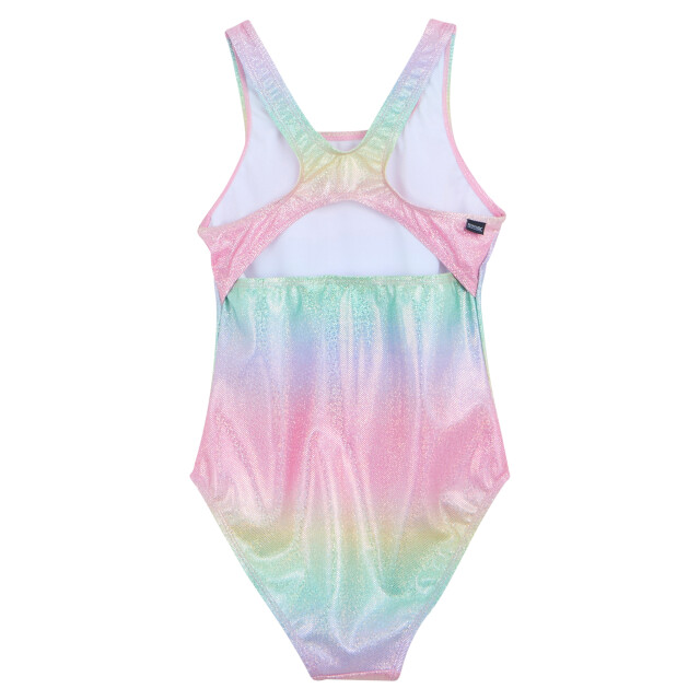 Regatta Katrisse zeemeermin glinsterend eendelig zwempak voor meisjes UTRG11546_multicoloured large