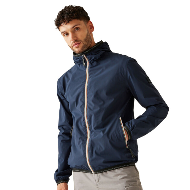 Regatta Heren rehan waterdichte jas UTRG12006_navy large