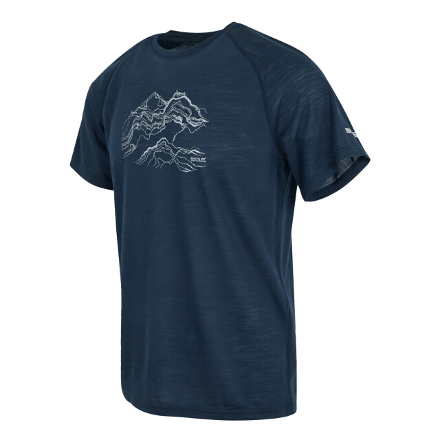 Regatta Heren escade mountain t-shirt UTRG11928_moonlightdenim large