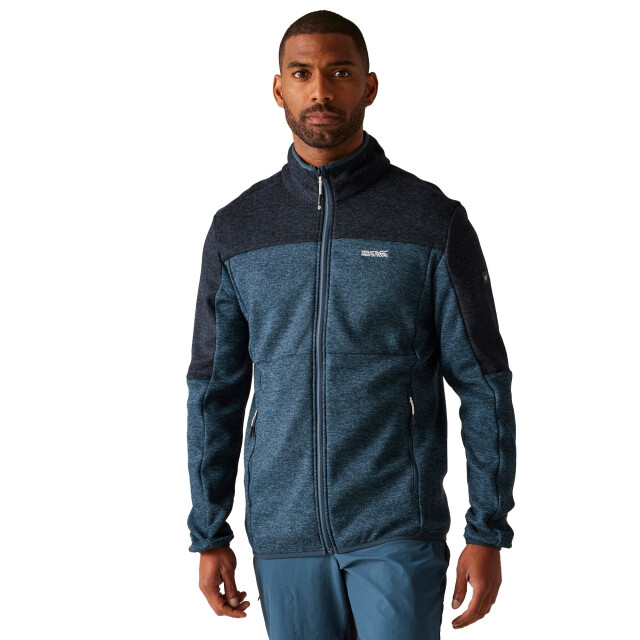 Regatta Heren elram full zip fleece UTRG12015_moonlightdenimnavy large