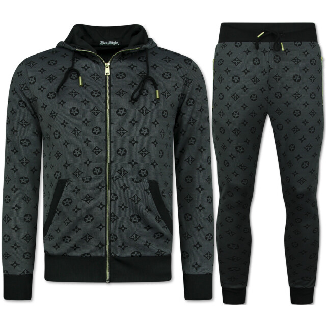 Top-Star Trainingspak joggingpak volwassenen FF-5036AB large
