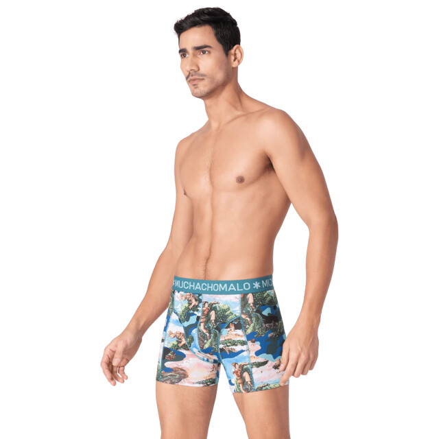 Muchachomalo Heren 2-pack boxershorts jackbean alicewonder JACKBEANALICEWONDER1010-04 large