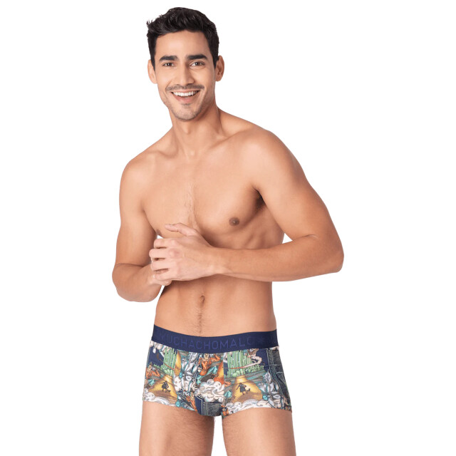 Muchachomalo Heren 2-pack trunks pussboots wizardoz PUSSBOOTSWIZARDOZ3025-04 large