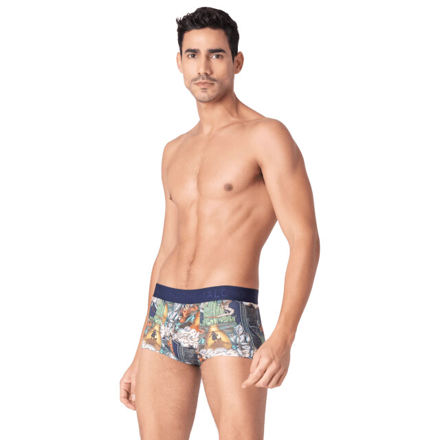 Muchachomalo Heren 2-pack trunks pussboots wizardoz PUSSBOOTSWIZARDOZ3025-04 large