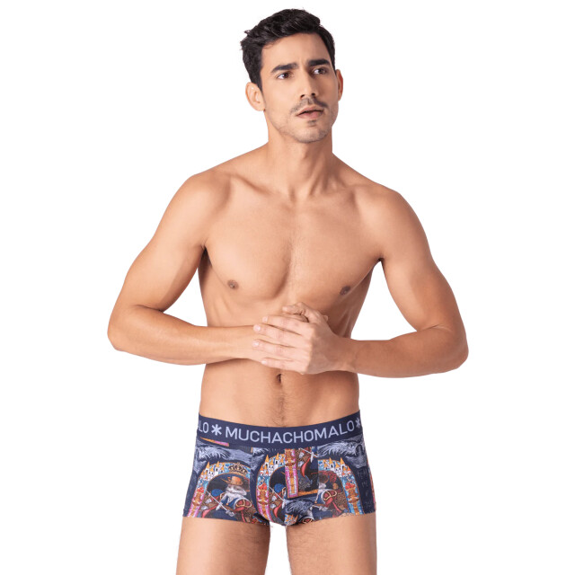 Muchachomalo Heren 2-pack trunks pussboots wizardoz PUSSBOOTSWIZARDOZ3025-04 large