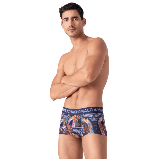 Muchachomalo Heren 2-pack trunks pussboots wizardoz PUSSBOOTSWIZARDOZ3025-04 large