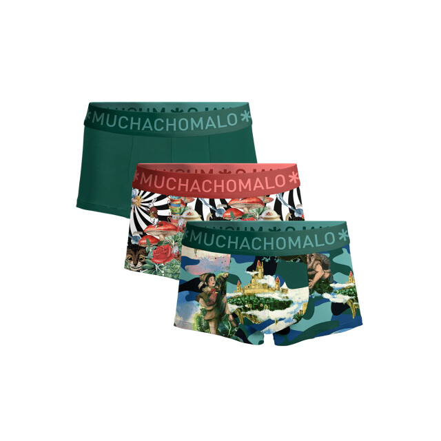 Muchachomalo Heren 3-pack trunks jackbean alicewonder JACKBEANALICEWONDER3025-07 large