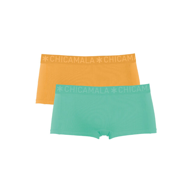 Muchachomalo Meisjes 2-pack boxershorts SOLID1215-75J large