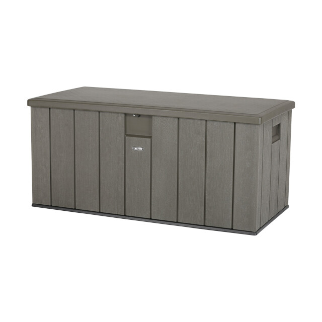 Lifetime Kunststof kussenbox 570 ltr tuinkist 72x151x69cm donker 3048011 large