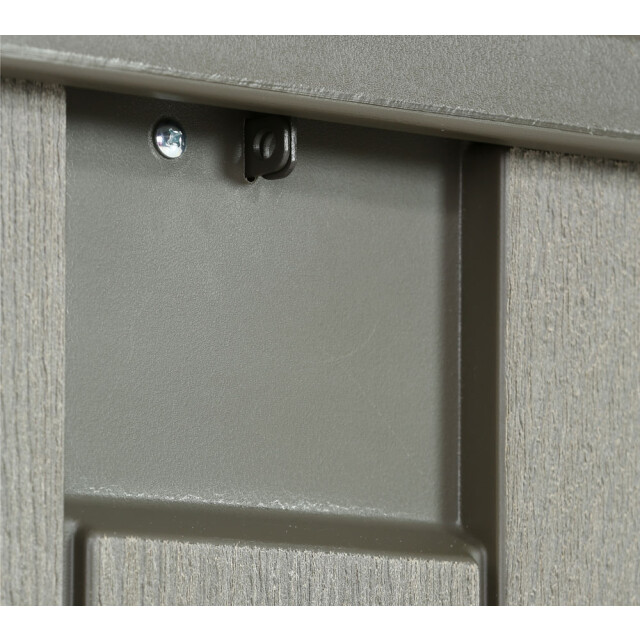 Lifetime Kunststof kussenbox 570 ltr tuinkist 72x151x69cm donker 3048011 large