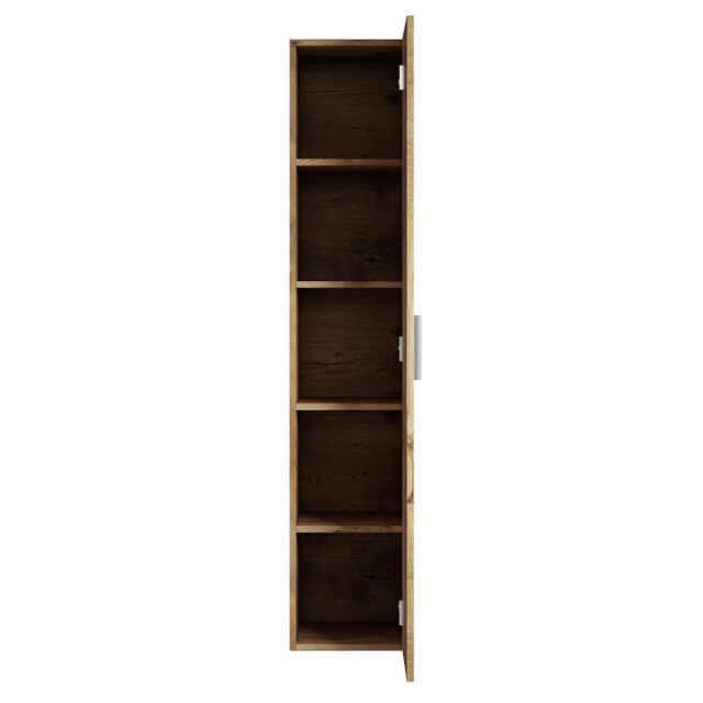 Badplaats Badkamerkast pluto 30 x 30 x 150 cm kastanje -hangende 3181129 large