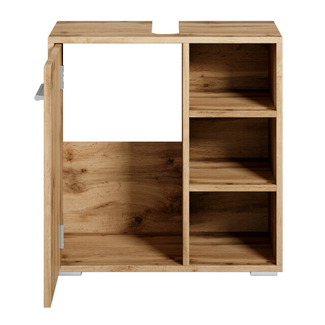 Badplaats Wastafel onderkast neptunus 60 x 28 x 60 cm eiken badkamerkast – 3181150 large