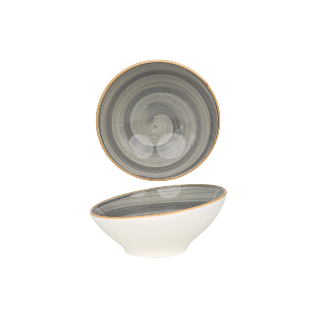 Bonna Serveerschaal aura space porselein 16 cm (350cc) set van 2 3188153 large
