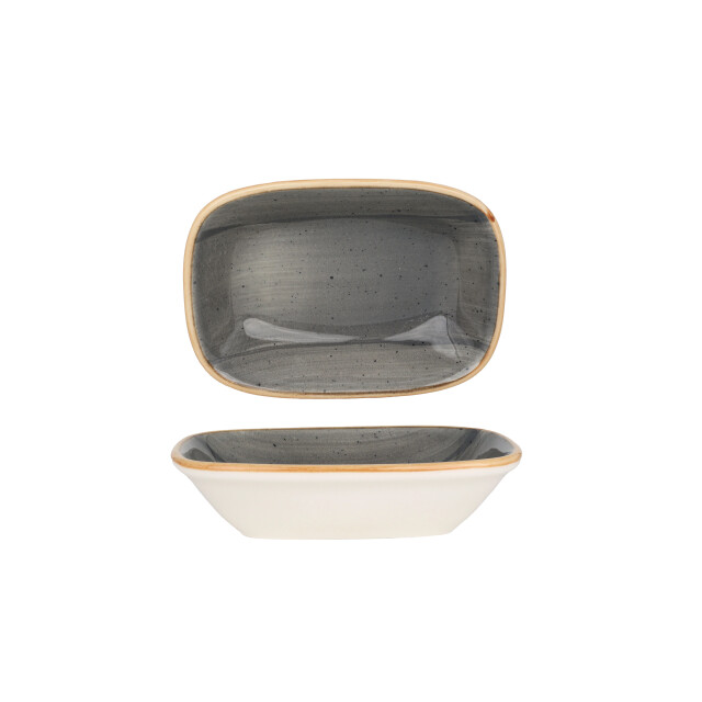 Bonna Serveerschaal aura space porselein 14x10 cm set van 2 3188472 large