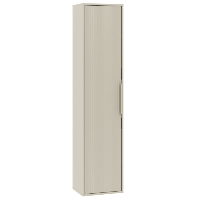Badplaats Badkamerkast rimini 38 x 33 x 170 cm beige hangende kolomkast met 3180854 large