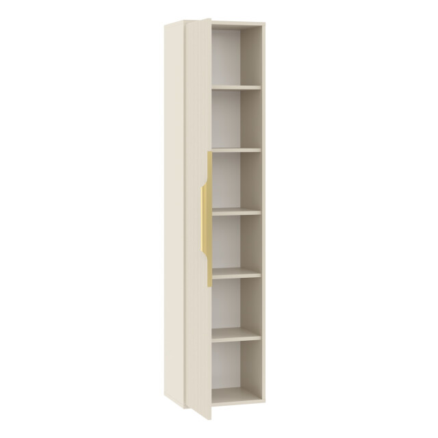 Badplaats Badkamerkast rimini 38 x 33 x 170 cm beige hangende kolomkast met 3180854 large