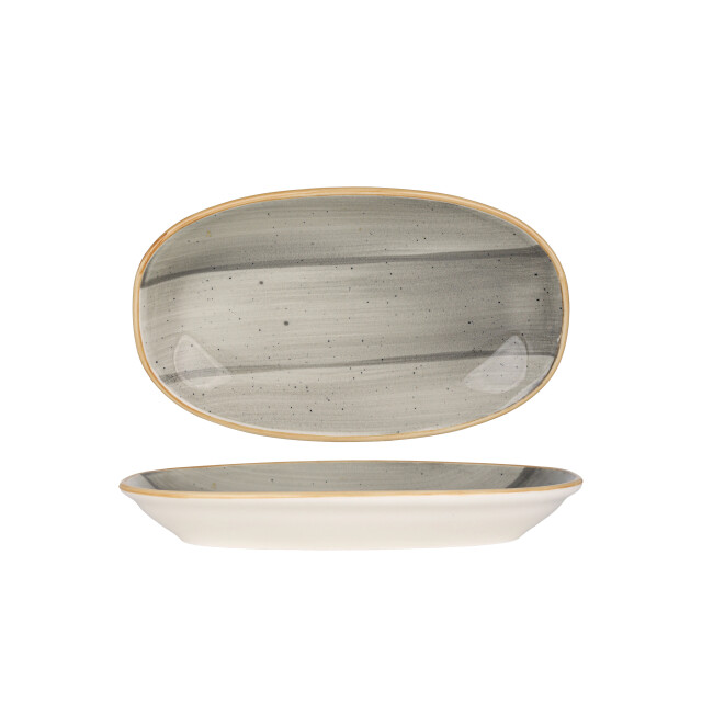 Bonna Serveerschaal aura space porselein 24x14 cm set van 2 3188455 large