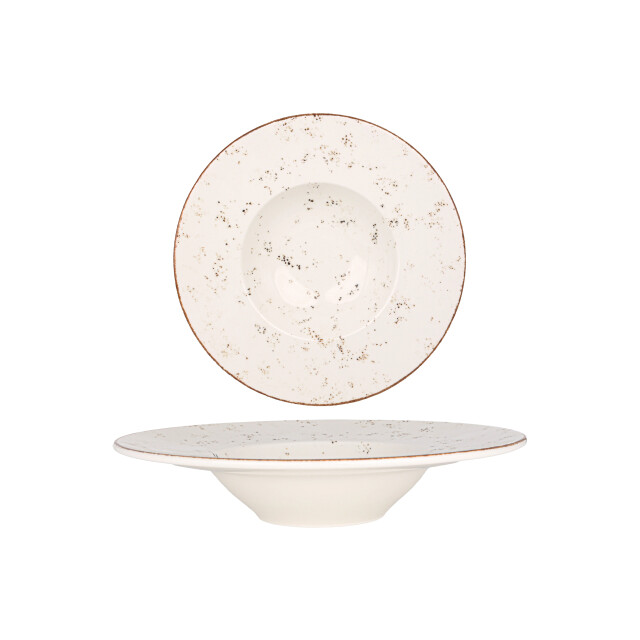 Bonna Pastabord grain porselein 28 cm (400cc) set van 2 3069862 large