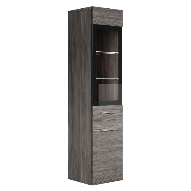 Badplaats Badkamerkast rio 30 x 30 x 131 cm grijs hangende kolomkast 3181277 large
