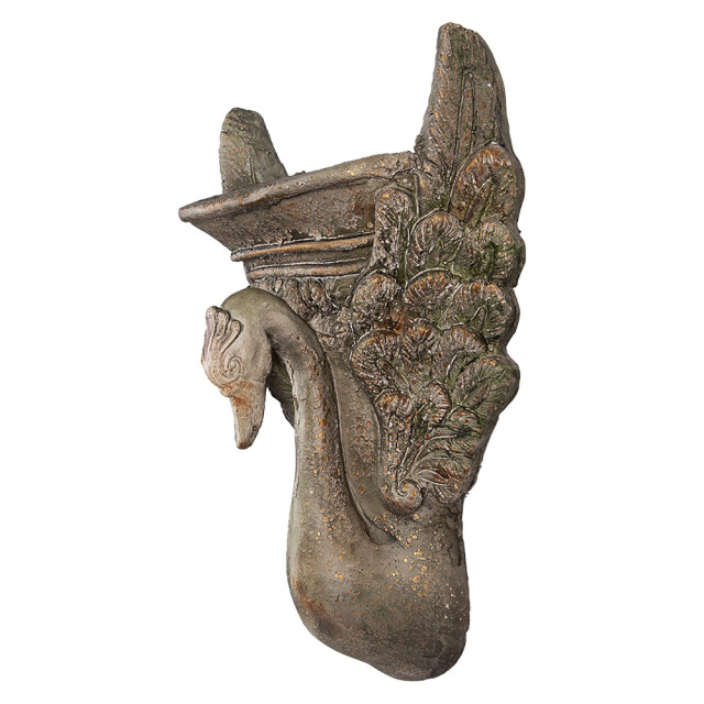 Clayre & Eef Bloempot 30x15x43 cm keramisch materiaal zwaan 3188444 large