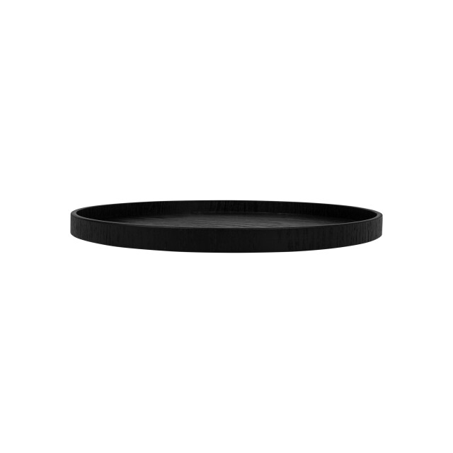 QUVIO Houten dienblad rond maat l diameter 30 cm - 3172731 large