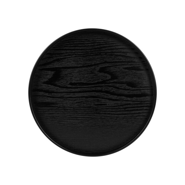 QUVIO Houten dienblad rond maat l diameter 30 cm - 3172731 large