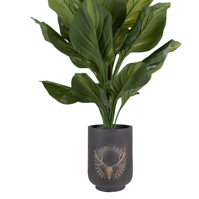 Clayre & Eef Bloempot Ø 23x31 cm keramisch materiaal hert 3188443 large