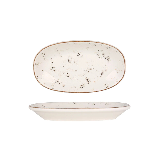 Bonna Serveerschaal grain porselein 19x11 cm set van 2 3069869 large