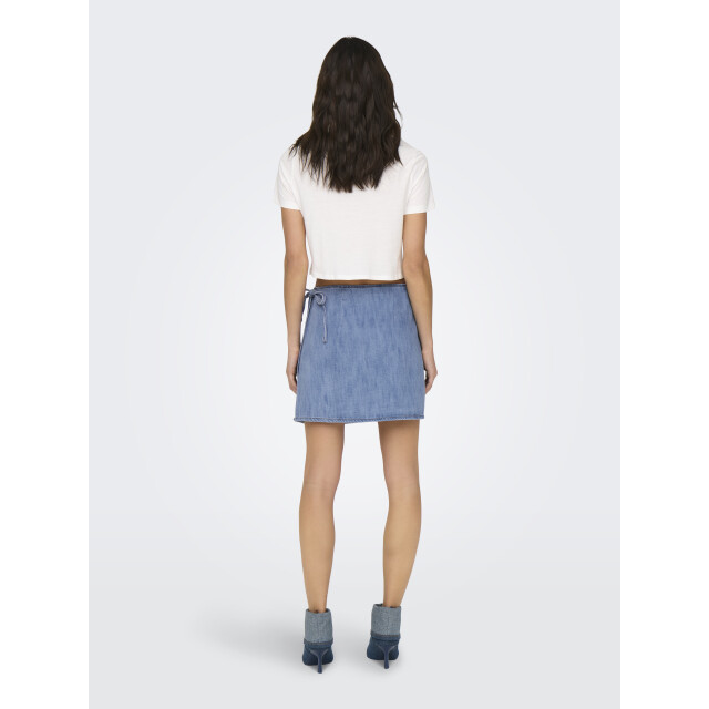 Only Onlnoelle wrap skirt dnm yor 15327151 large