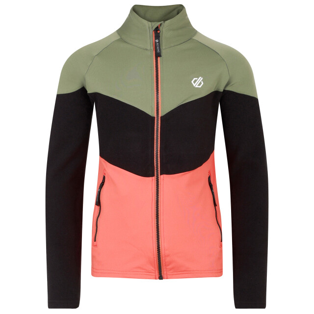Dare2b Kinder/kids emergent iii core stretch midlayer UTRG11943_olivinegreenblack large