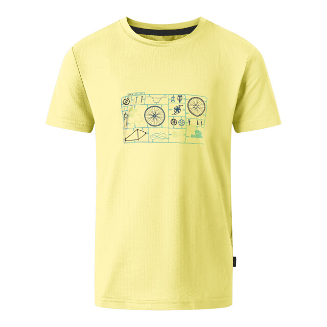 Dare2b Kinderen/kinderen amuse ii bike parts t-shirt UTRG11967_daiquirigreen large