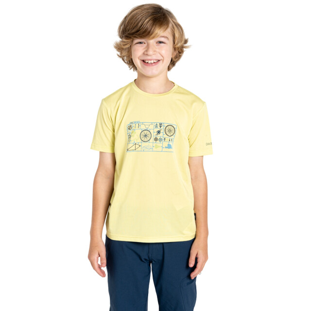Dare2b Kinderen/kinderen amuse ii bike parts t-shirt UTRG11967_daiquirigreen large