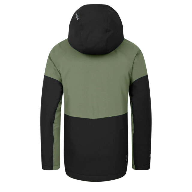 Dare2b Kinder/kids slush ii ski jas UTRG11990_blackolivinegreen large