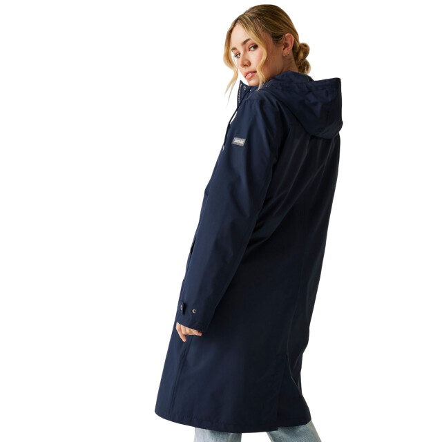 Regatta Dames reinna lang waterdicht jasje UTRG12049_navy large