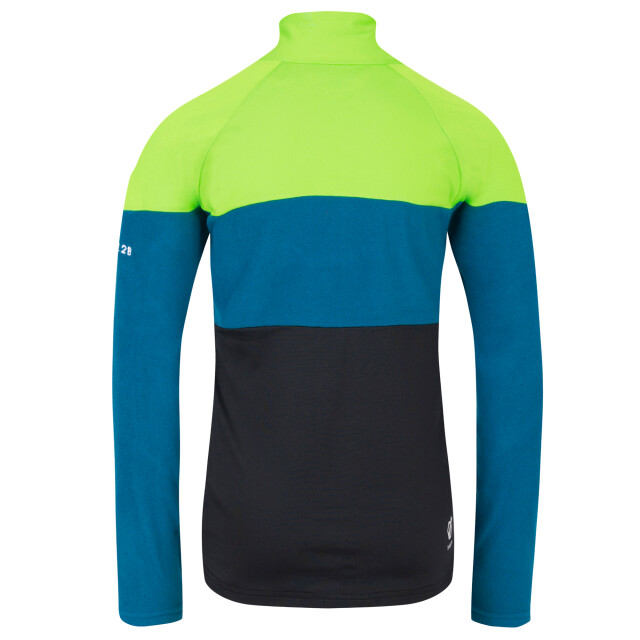 Dare2b Kinder/kids emergent iii core stretch midlayer UTRG11943_greenflashkingfisherblue large