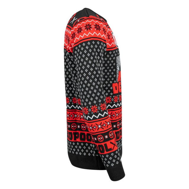 Li-cense Deadpool show off-trui voor volwassenen UTHE3249_blackred large