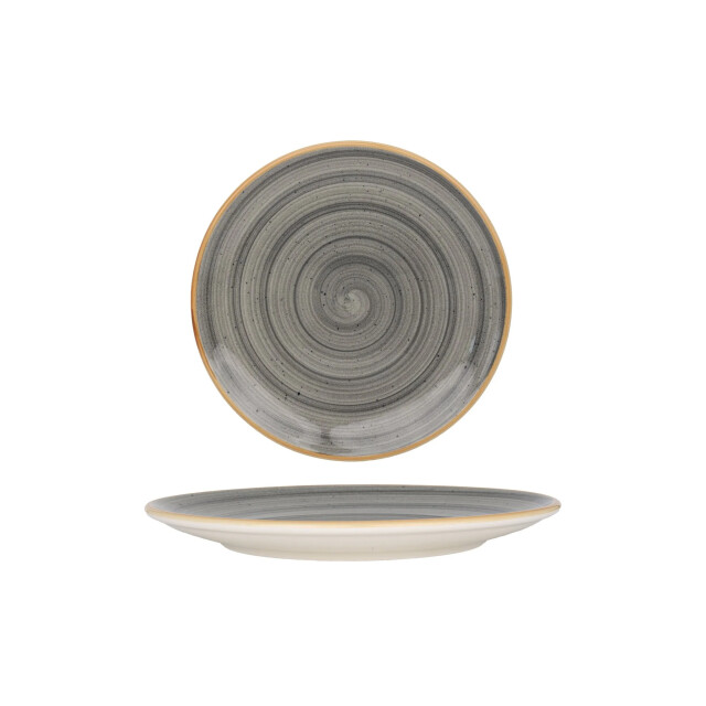 Bonna Dessertbord aura space porselein 17 cm set van 6 3188457 large