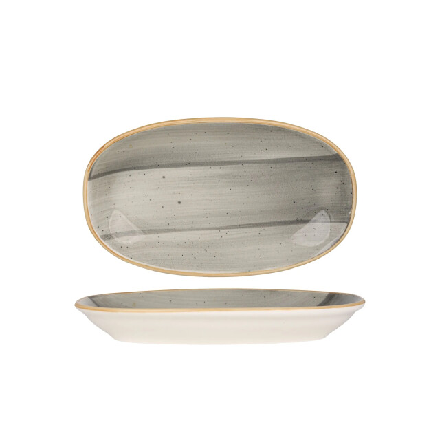 Bonna Serveerschaal aura space porselein 24x14 cm set van 2 3188455 large