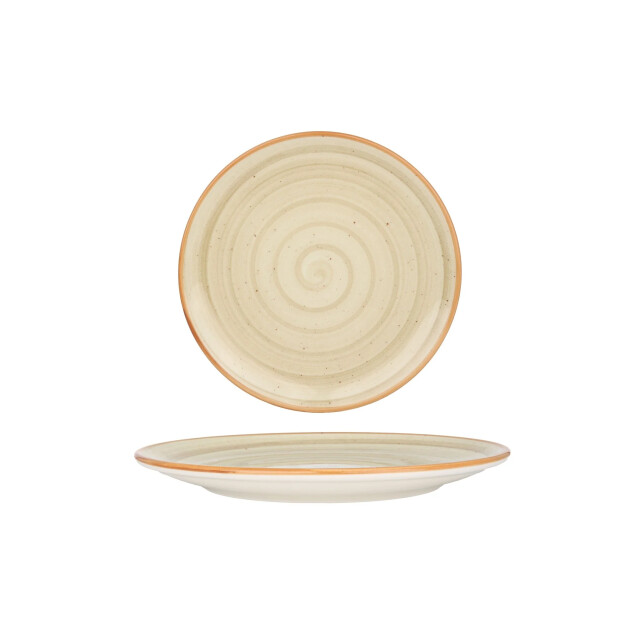Bonna Dessertbord aura terrain porselein 21 cm set van 6 3069080 large