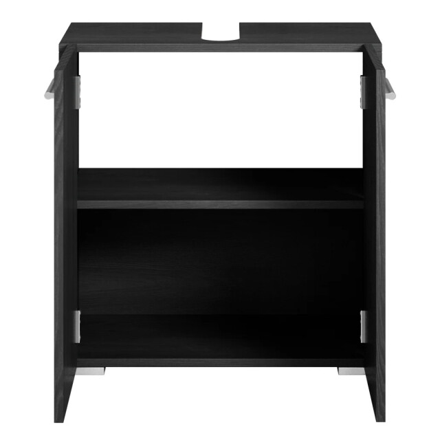 Badplaats Wastafel onderkast jupiter 60 x 30 x 60 cm zwart - 3181147 large